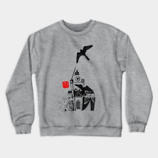 Urban Wildlife - Falcon Crewneck Sweatshirt